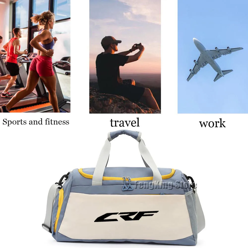 For HONDA CRF300L CRF250L CRF 230 450L CRF250F 450 R/X  Large capacity exercise and fitness bag, outdoor yoga multifunctional