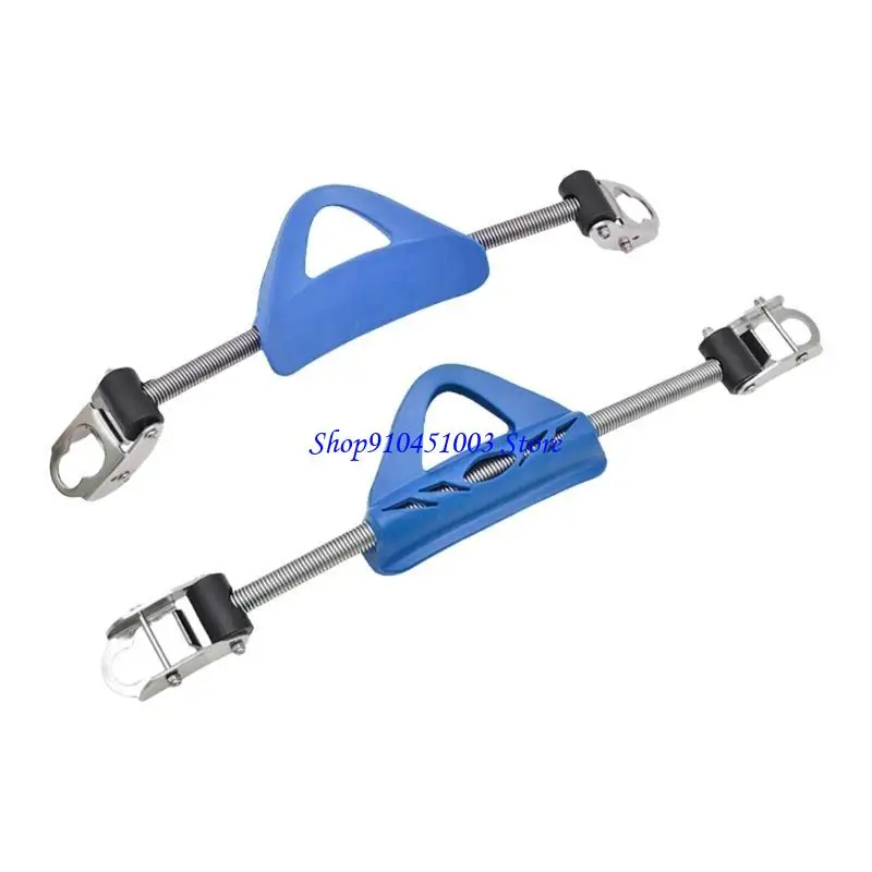 

77HC 2Pcs Scubas Diving Fin Strap Quick Releases Buckles Tool Fin Spring Heel Strap