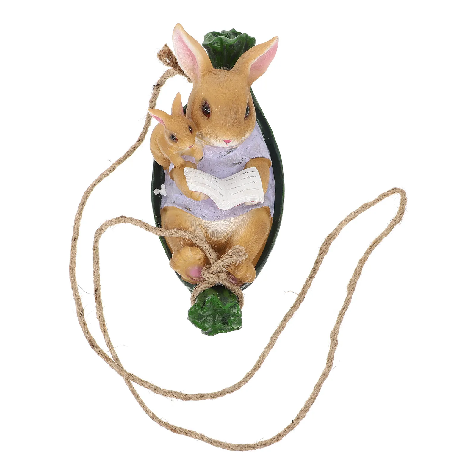 

1 шт. высококачественная полимерная фигурка кролика, яркая декоративная статуэтка в форме зайца для сада, газона, интерьера и экстерьера, украшение для небольших пространств