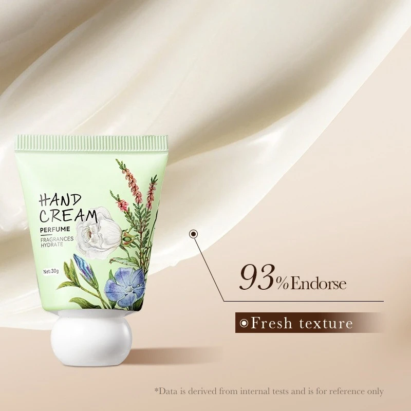 3pcs bloemen botanische geurige Handcrème Sets Anti Droog Voedende Vervagen Fijne Lijntjes Hydraterende Reparatie Handen huidverzorgingsproducten