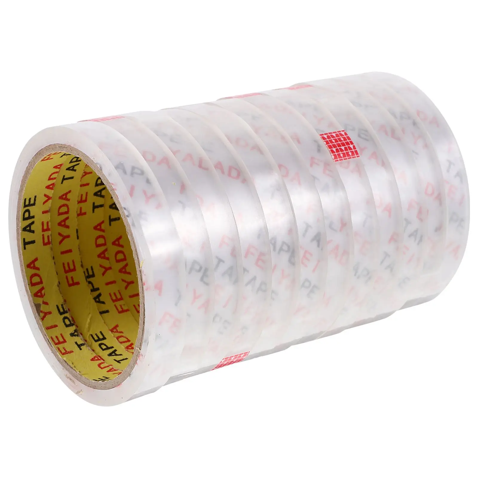 12 Pcs Tape Sealing Bag Tying Tapes Vacuum Packaging Transparent Vegetable Packing