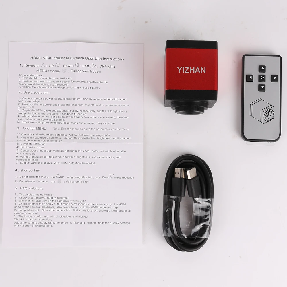 Full Set 1080P HDMI USB VGA Video Recorder 130X 180X Video Electronic Digital Repair Microscope Camera For Phone PCB Soldering