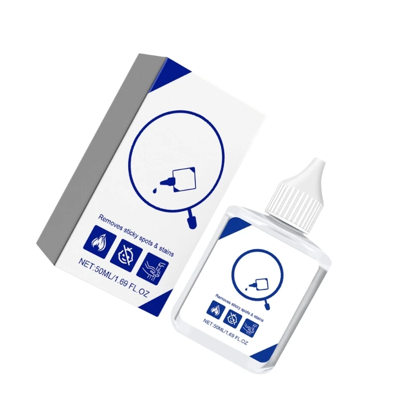 Adhesivos para automóviles, agente limpiador pegamentos, eliminación segura, herramienta limpiadora multiusos 50ml