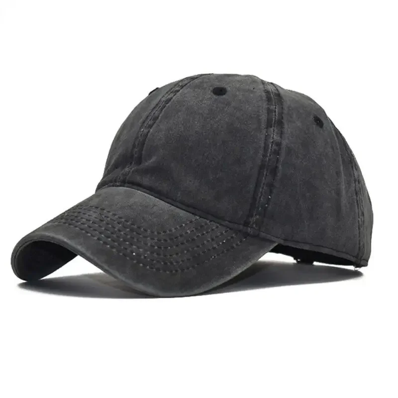 7 Colors Washed Cotton Board Kids Baseball Cap Children Hip Hop Boys Girls Hat for 3 4 5 6 7 8 Years Old Wholesale قبعات مواليد