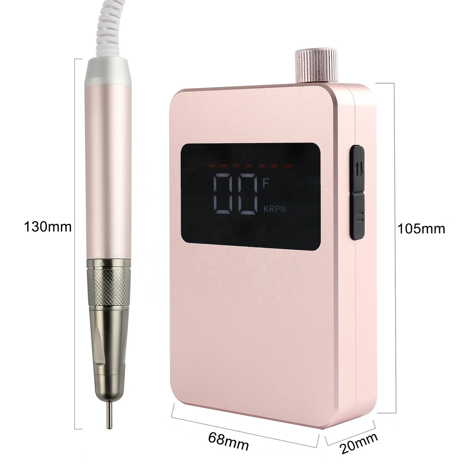 

Wholesale Brushless Nail Polisher Professional Nail Drill Up200 Electric Strong Nail Drill Machine 40000rpm