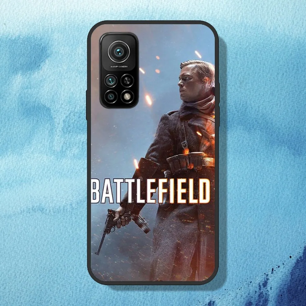 B-Battlefield Game Phone Case For Samsung Galaxy S21 S22 S23 S24 Ultra S20 Lite S30 Note Black Shell