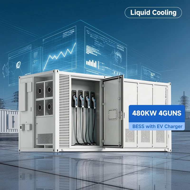 Bess Hybrid Solar 1mwh 2mwh 500kw 1MW 1 2 Megawatt Battery Energy Storage System Container with Liquid Cooling