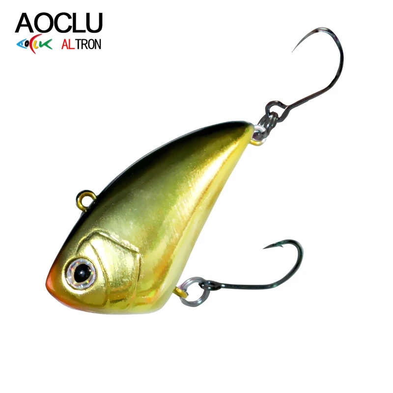 

AOCLU Wobbler Super Quality Sinking VIB Vibration 30mm 3.8g 40mm 7.3g Hard Bait Fishing Lure Bass Fresh Salt Water Trout Minnow