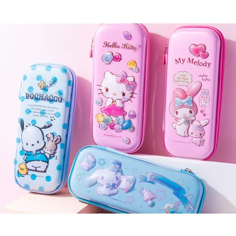 

Новинка, карандаш Sanrio, большой объемный стереоскопический карандаш из японского мультфильма Kawaii Mymelody Cinnamoroll Kuromi EVA