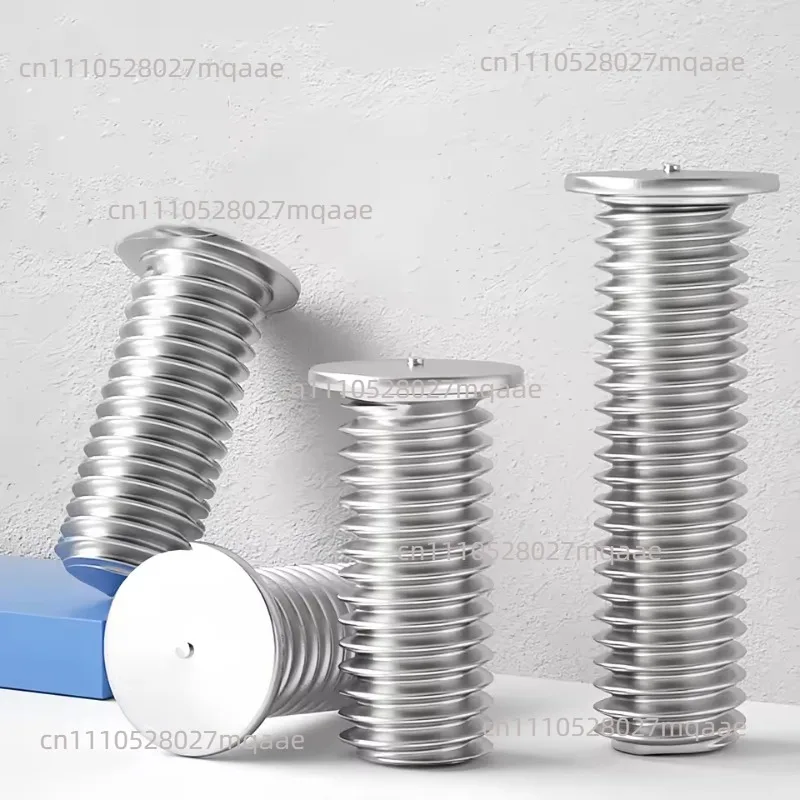 Suitable for 100PCS New Aluminum Repair Machine Spot Welding Screws M4 M5 M6 Welding Bolts