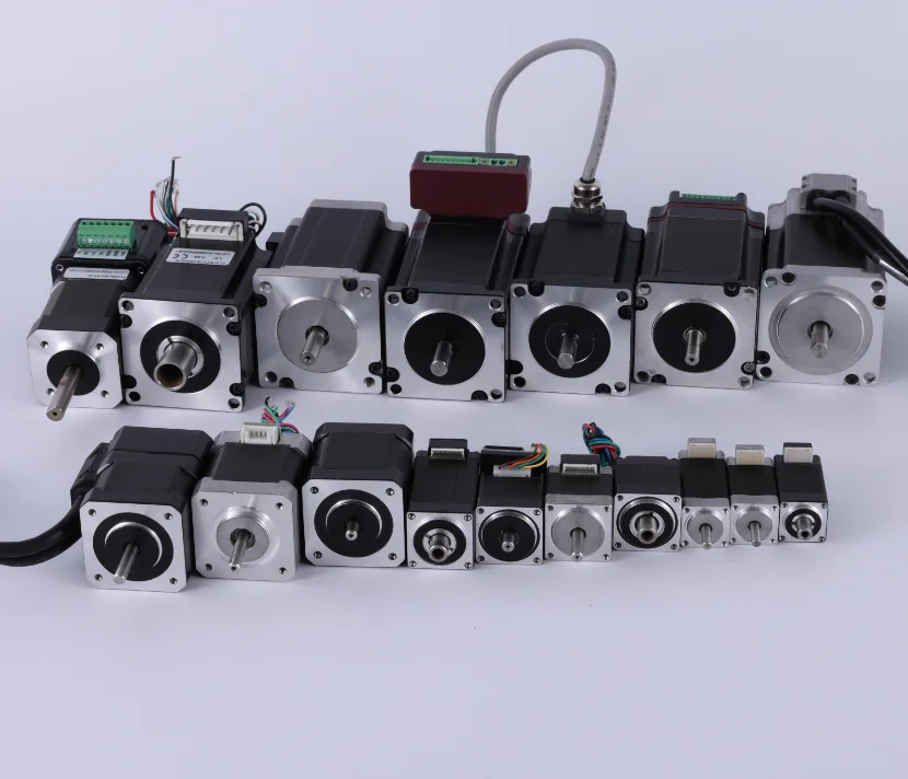 Шаговый двигатель с замкнутым контуром и высоким крутящим моментом 86 мм с инкрементным оптическим энкодером