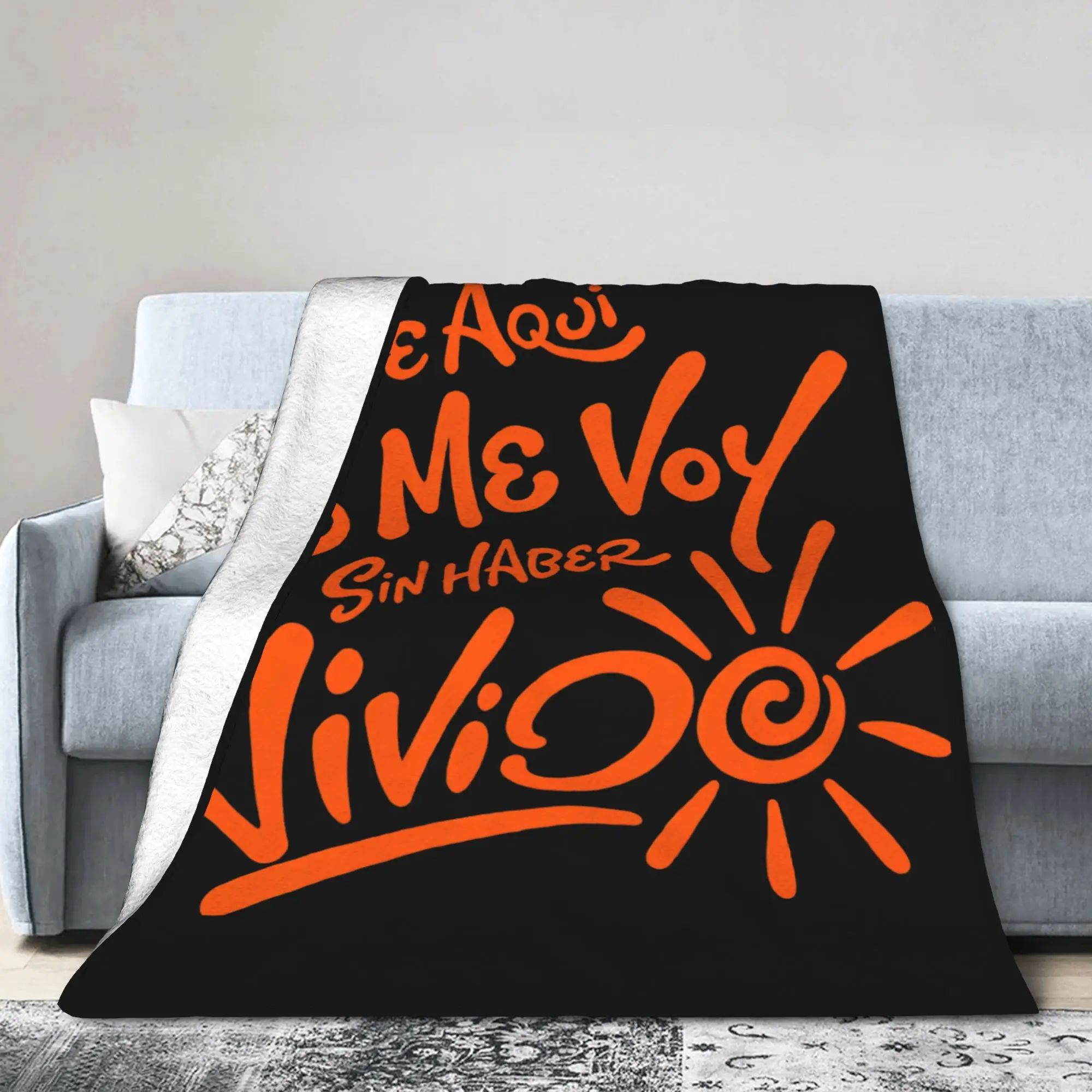 No Me Arrepiento De Sentir Tanto Karols G NMADST  Blanket Flannel  Multifunction Soft Throw Blanket for Sofa Bedding Throws