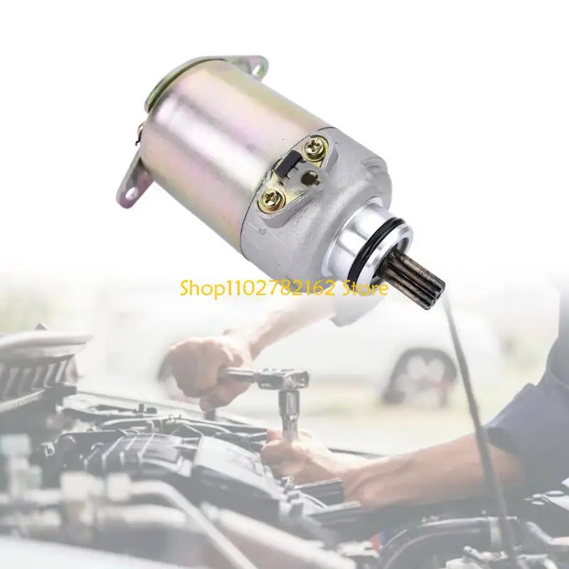 547B Starter Motor Durable Compatible for Agility 125 R16 125 31200KUDUC00 Motorcycle Vehicle Engine Replacement Accessories