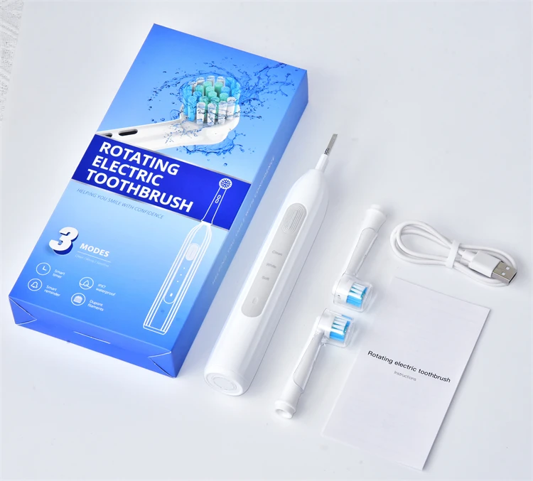 OEM aangepaste mondverzorgingsapparaten Type-C oplaadbare elektrische tandenborstel met logo