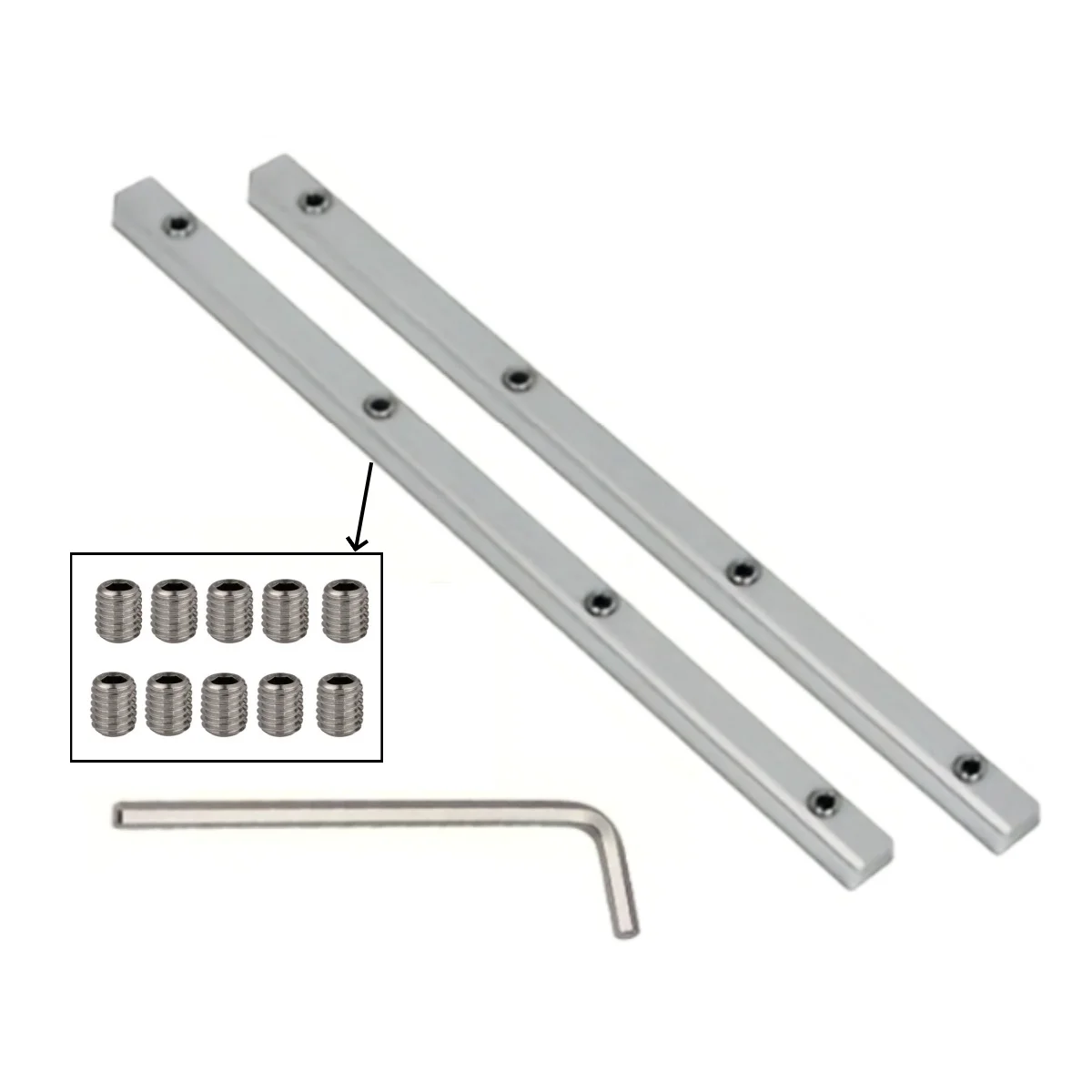 Track Saw Geleiderail Connector Set Vervanging Houten Plank Snijden Geleiderail Connector Compatibel voor Makita/Festool Track Saw