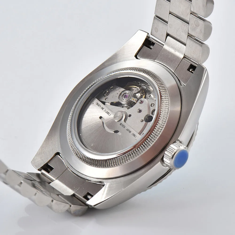 Fashion MIYOTA8285 Watches for Men Automatic Water Resistant Sapphire glass Bussiness Luxury Wristwatches Waterproof 10BAR