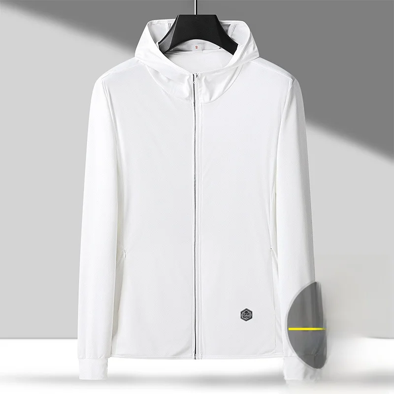 

Женская оригинальная пряжа из ледяного шелка, легкая свободная посадка, уличная модная летняя одежда с защитой от ультрафиолета, дышащая универсальная одежда