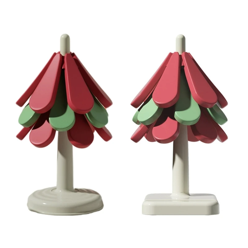 

Unique Cup Mats Christmas Tree Cup Pad Suitable for Gifting Home and Cafe Use