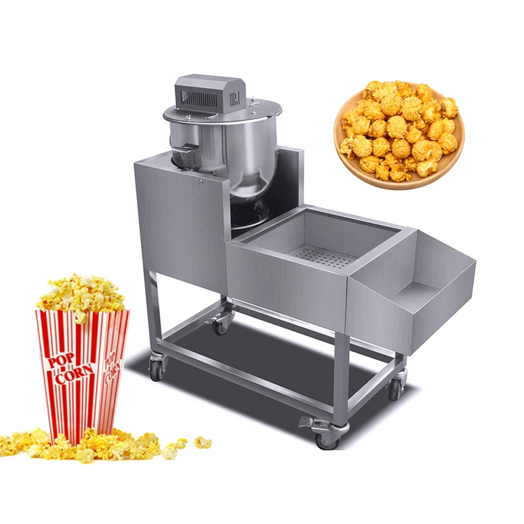 

Chuangyu Gas Stainless Steel Popcorn Equipment Snack Machines Large Popcorn Making Machine