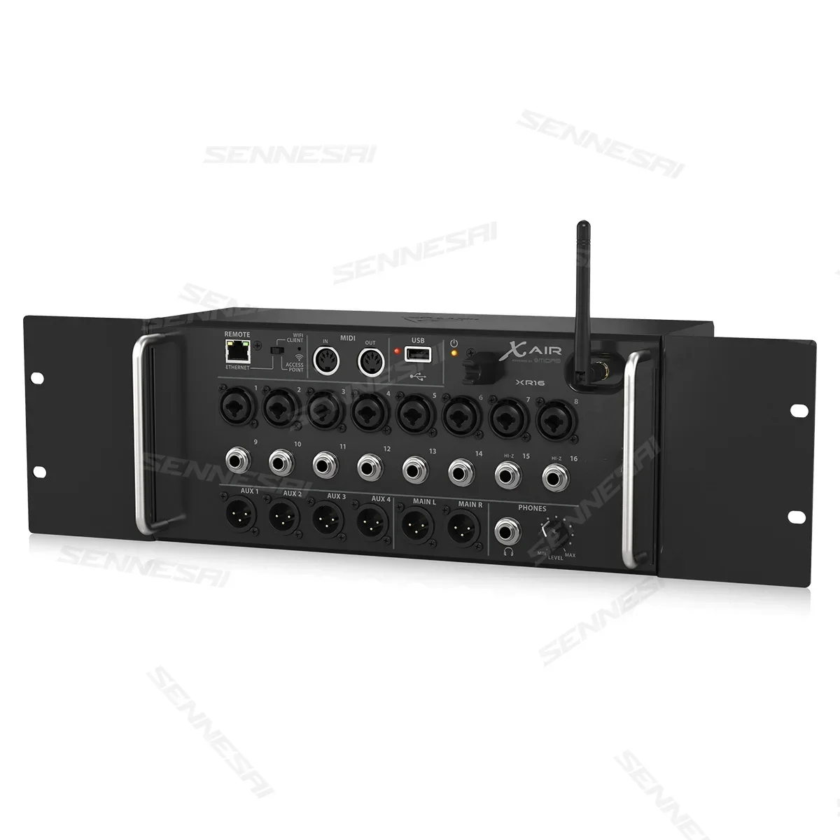 Air1:1 XR16/MR18 konsol rekaman Studio, pencampur Digital profesional Dj Studio Wifi Mixer Audio Digital meja suara Multi-track