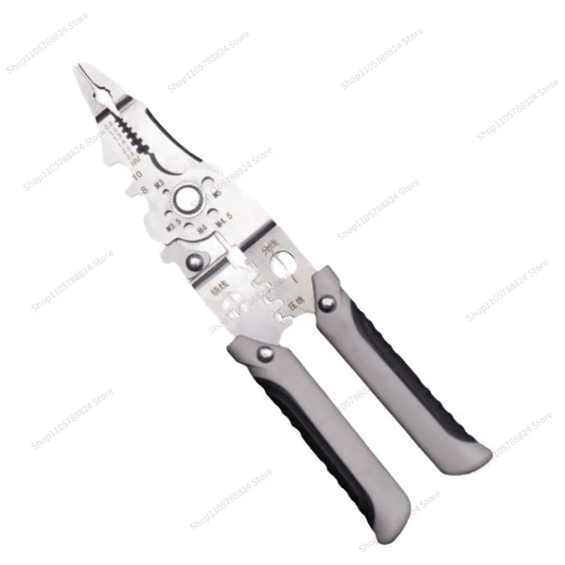 For Wire Stripping Pliers 21 in One Multifunctional Wire Stripping Pliers Electrical Special Cable Crimping Pliers