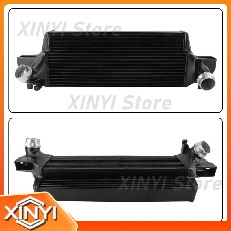 Competition Front Mount Intercooler Tuning Tube and Fin for BMW MINI Cooper S SD F54 F55 F56 F57 F60 B37 B47 2014+ Black