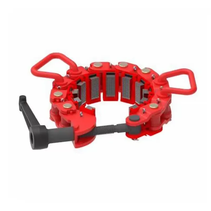 Wellhead Equipment Drill Pipe Safety Clamp, Oilfield Tubing Holding Safety Clamp for Drilling Operation