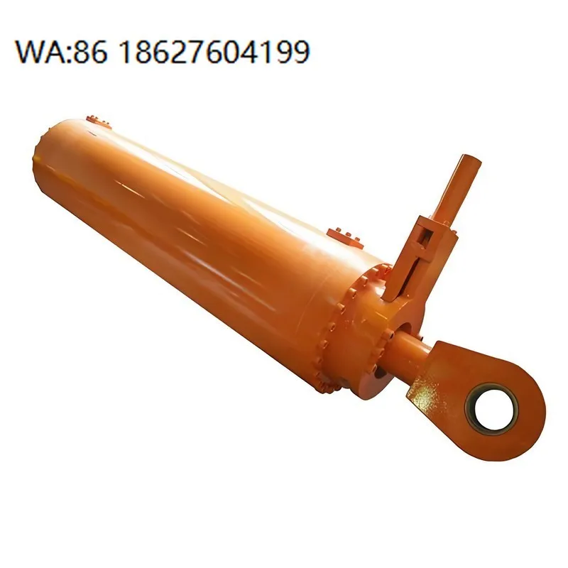 Alloy Telescopic Chassis Cylinder | Stable Performance Hydraulic Spare For Excavator Construction Tight Fitting Replacement Part