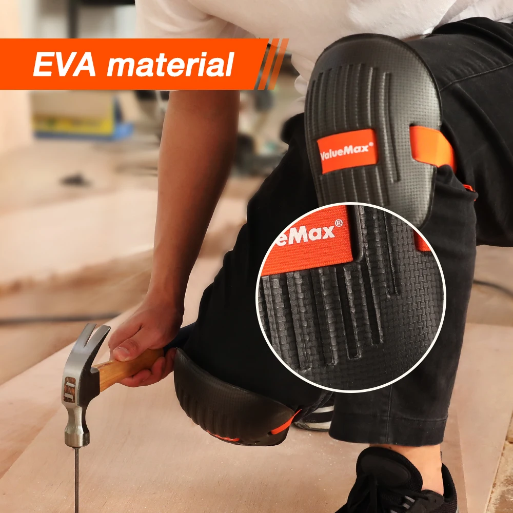 Imagem -04 - Valuemax-eva Espuma Macia Padding Joelheiras Engrenagens de Proteção Profissional Jardim Trabalhando Almofadas Almofada de Proteção 2024 Par