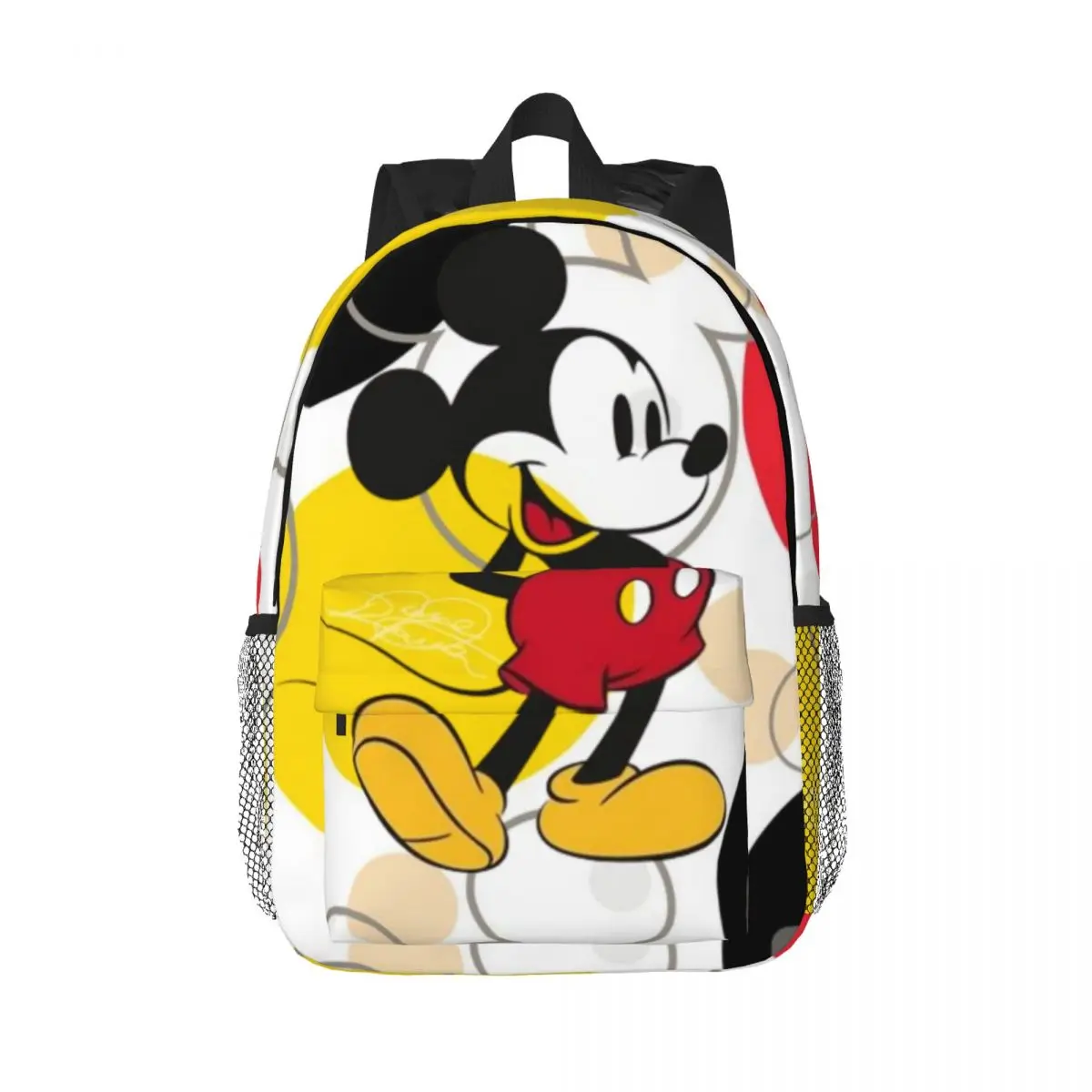 Mickey Mouse For Girls Boys Large Capacity Student Backpack Lightweight waterproof Backpack 15inch