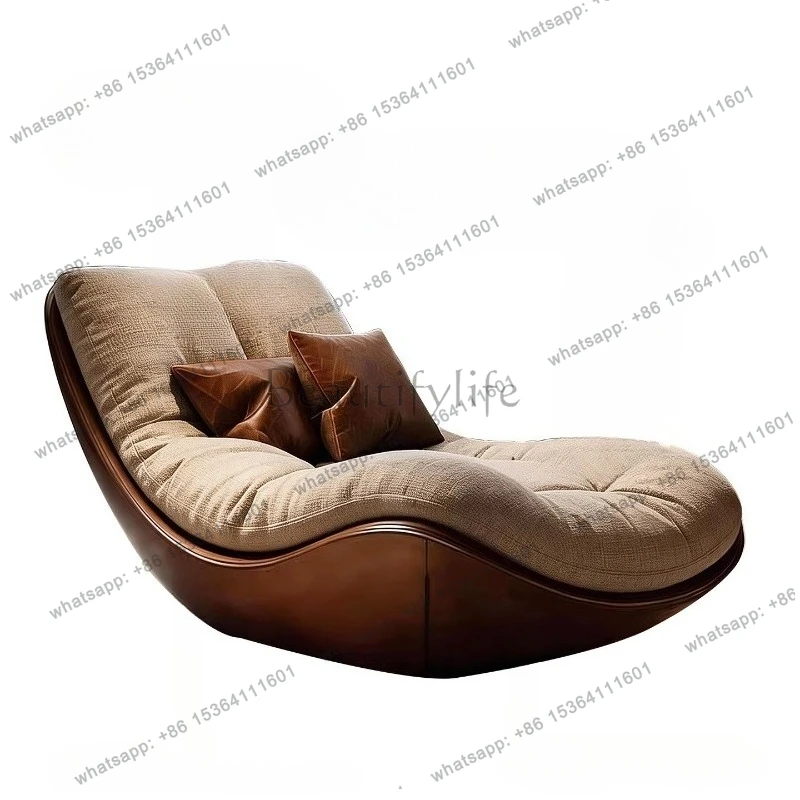

Italian minimalist sofa chair light luxury living room home modern minimalist designer leisure chair