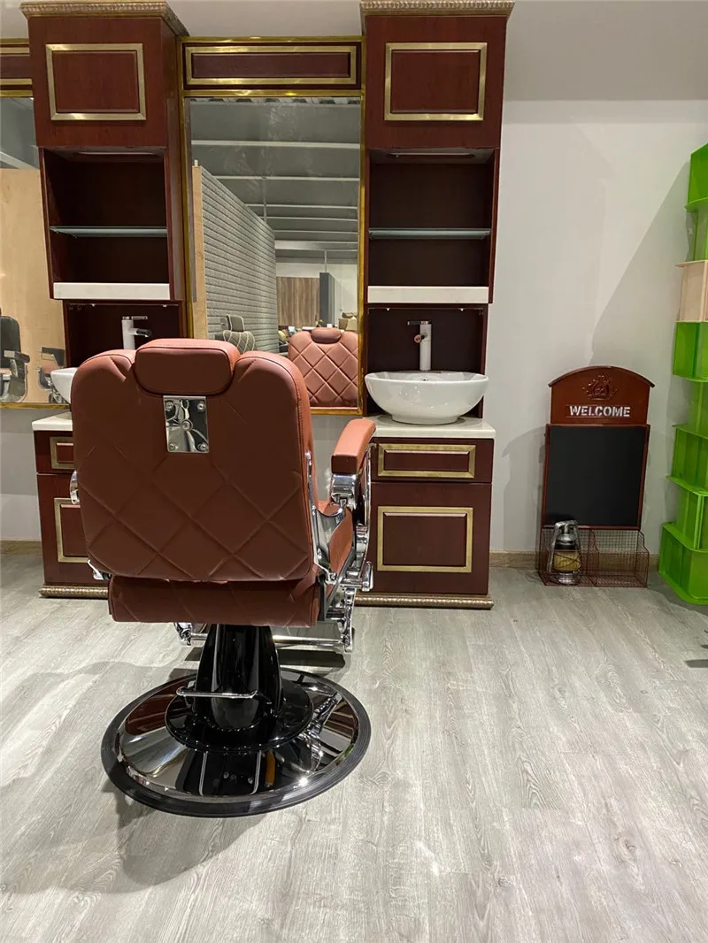 أثاث صالون التجميل صالون الحلاقة للرجال والنساء لقص الشعر وتصفيف الشعر كرسي المصمم للبيع
