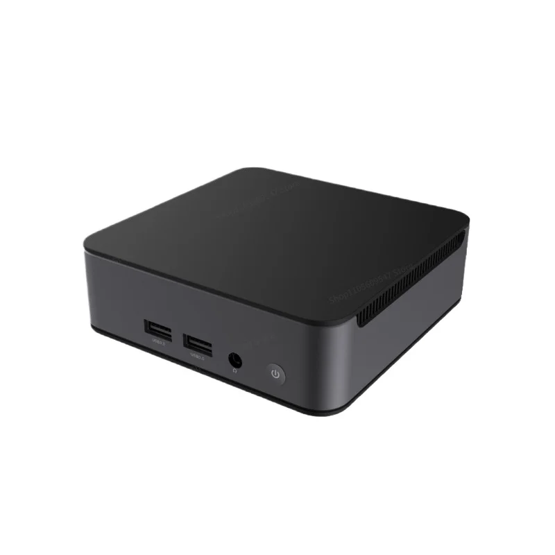 For the host high with N100 quad-core entertainment office household aluminum-plastic body micro computer mini host