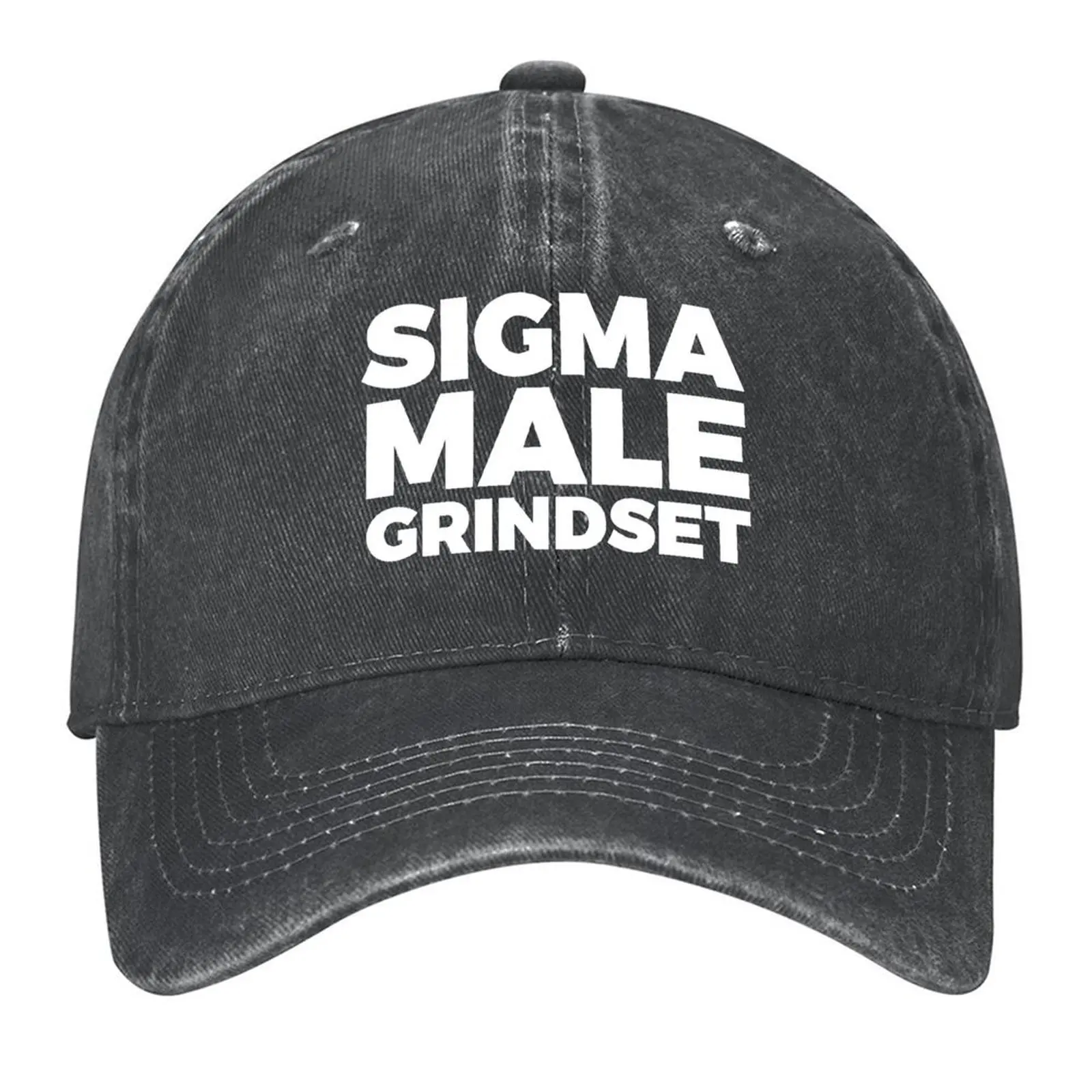 

Sigma Male Grindset Baseball Cap golf hat genuine Ball Cap Horse Hat Trucker Cap Women's Golf Wear Men's