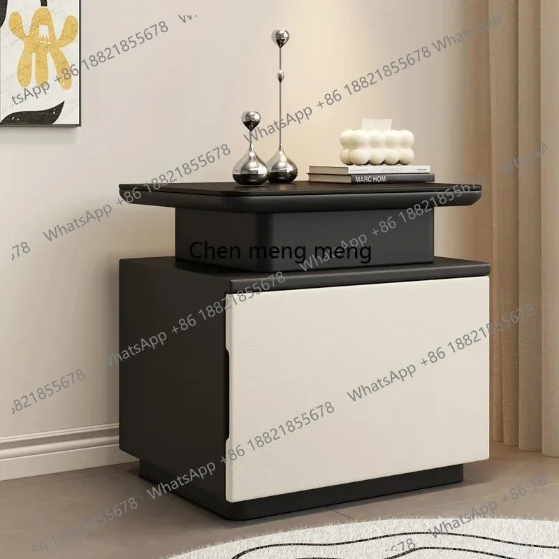 Minimalist Organizer Bedside Table Wooden Premium Aesthetic Cheap Nightstands Luxury Unique Criado