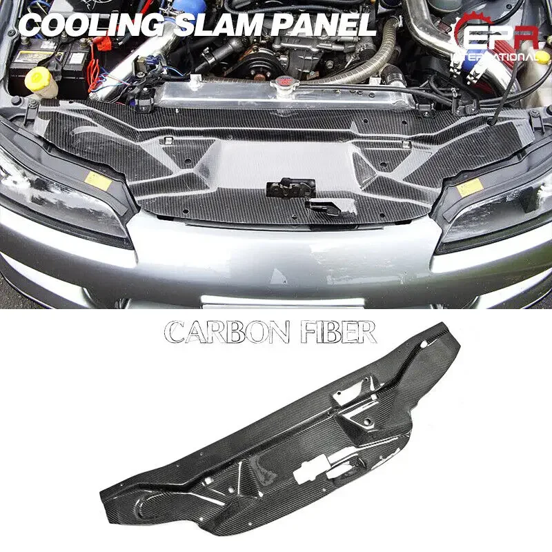 (Local in USA) For Nissan S15 Silvia Carbon Fiber Interior Cooling Slam Panel Radiators Cover Bodykits