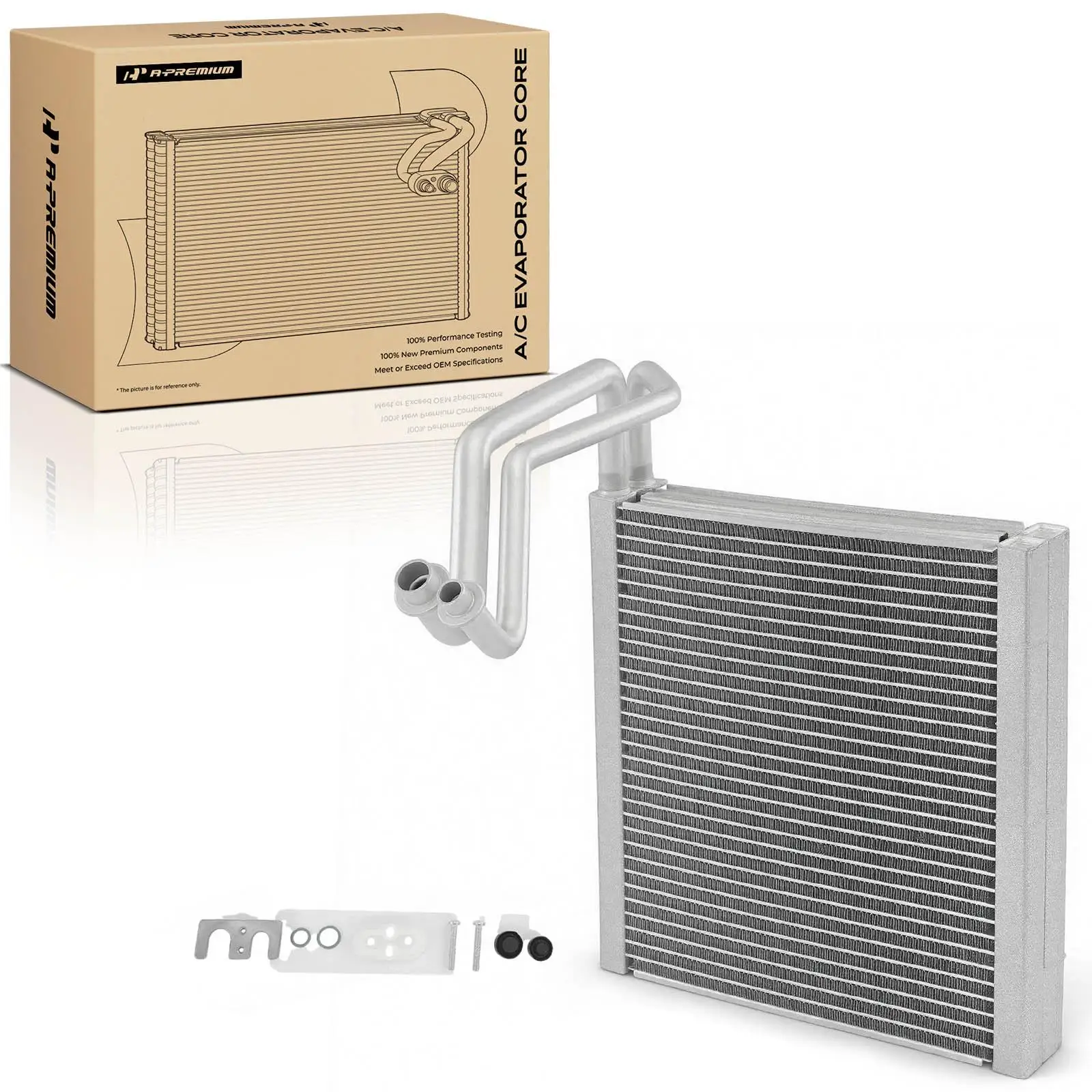 A-Premium A/C Evaporator Core Parallel Flow for Ford F-350 15-16 F-650 15-18 F-750 11-13 F-250 Super Duty F-450 Super Duty 11-16