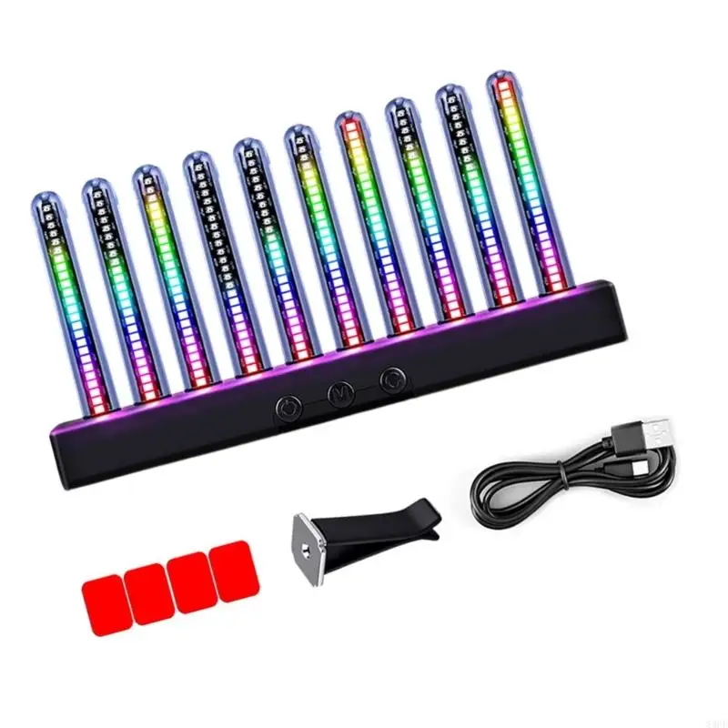 Multifunctional LED Spectrum Light With 5 Level Brightness Adjustment For Music Lovers And Gamers 83CF
