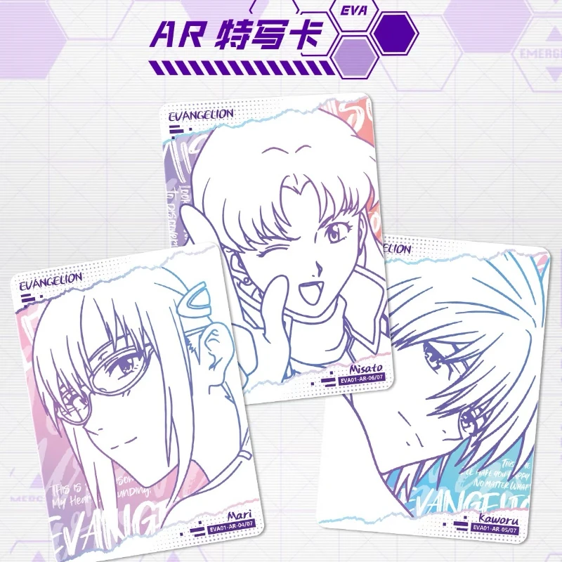 KAYOU Genesi Evangelion Card Asuka Langley Soryu Ayanami Rei Ikari Shinji EVA Mech Beginning Collection Anime Card Original Box