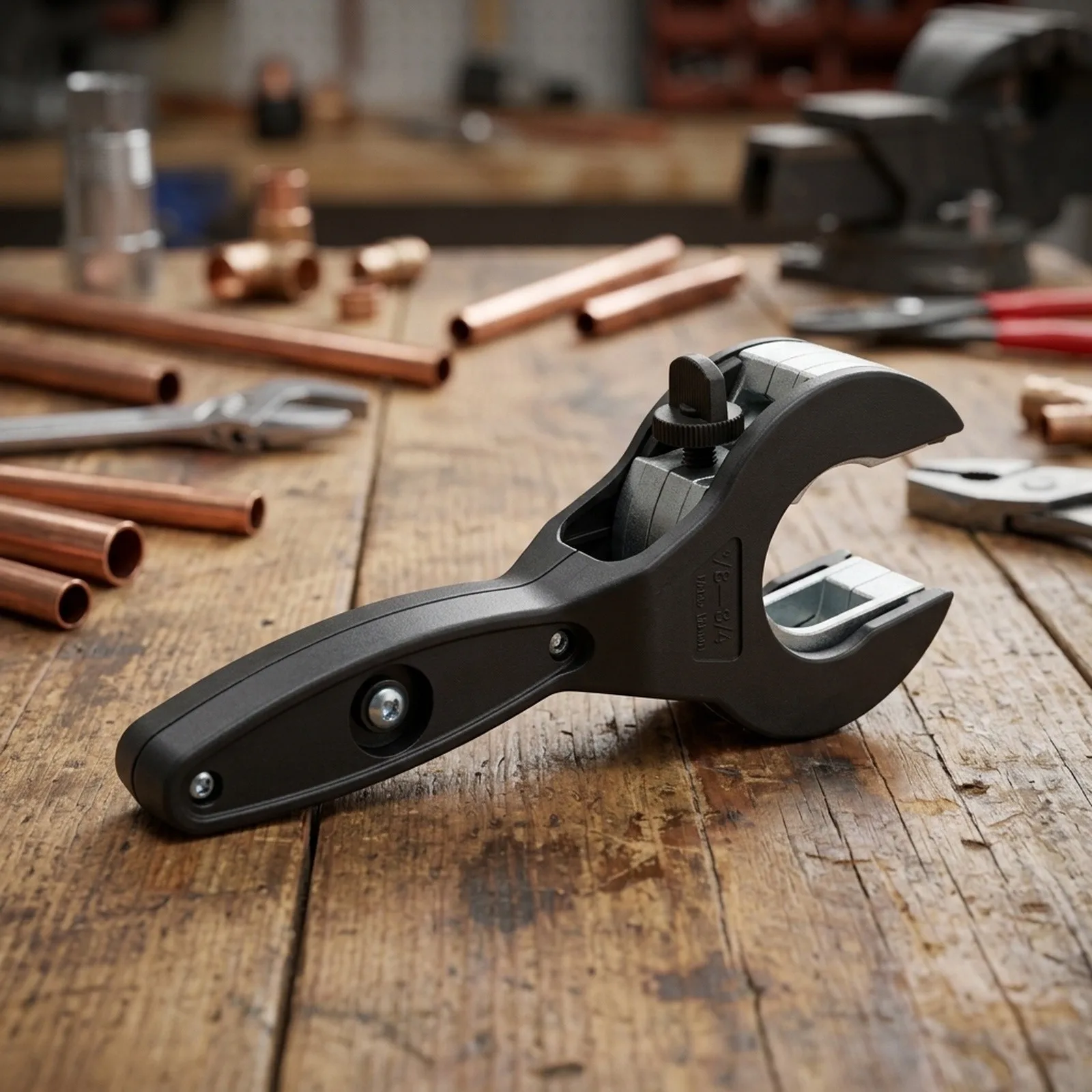 Compact Pipe Cutter For Plumbers Copper for aluminium Cutter 180*72*40mm Pipe Cutter Aluminum Alloy Material Easy for access