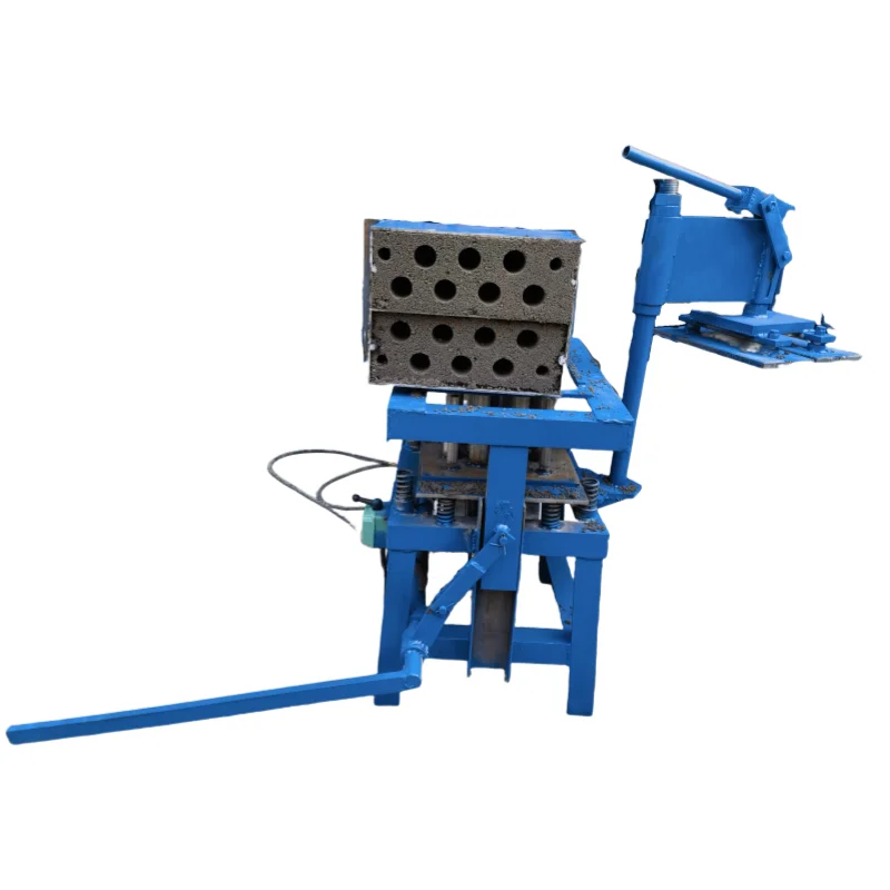 Hot sell Hot Selling Electric Free Handmade Brick Making Machine in Tanzania, a Labor-saving Cement Block Forming Machine