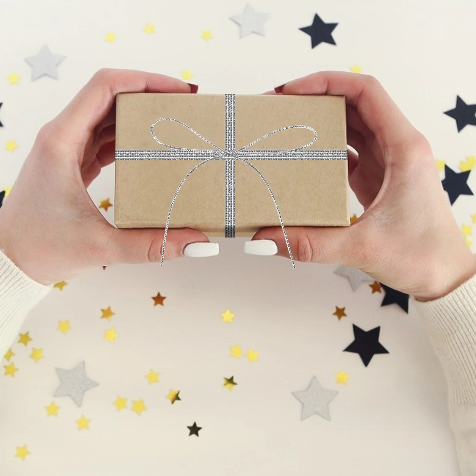 

Sturdy Multiuse Gift Wrapping Line for Christmas Decor Invitation Cards Packaging Lollipop Tie Wires Gift Binding Ropes