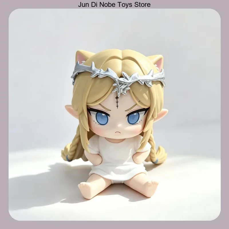 

Sitting Pose Cat Ear Cartethyia Cute Small Anime Figure Model Statue Collection Desktop Decoration Ornament Toys Gifts for Fans