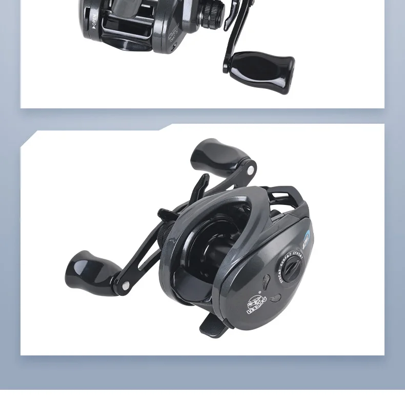 Lizard Fishing Demon DC Baitcasting-Rolle Elektronische Bremse Anti-Backlash Weitwurf Vielseitige Angelrolle Mit Klarem Klickgeräusch – Detail 30