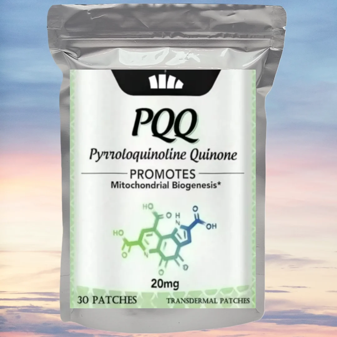 30 Patches Pqq ( Quinone) Transdermal Patches -heart Health, Cognitive Function & Sleep Support