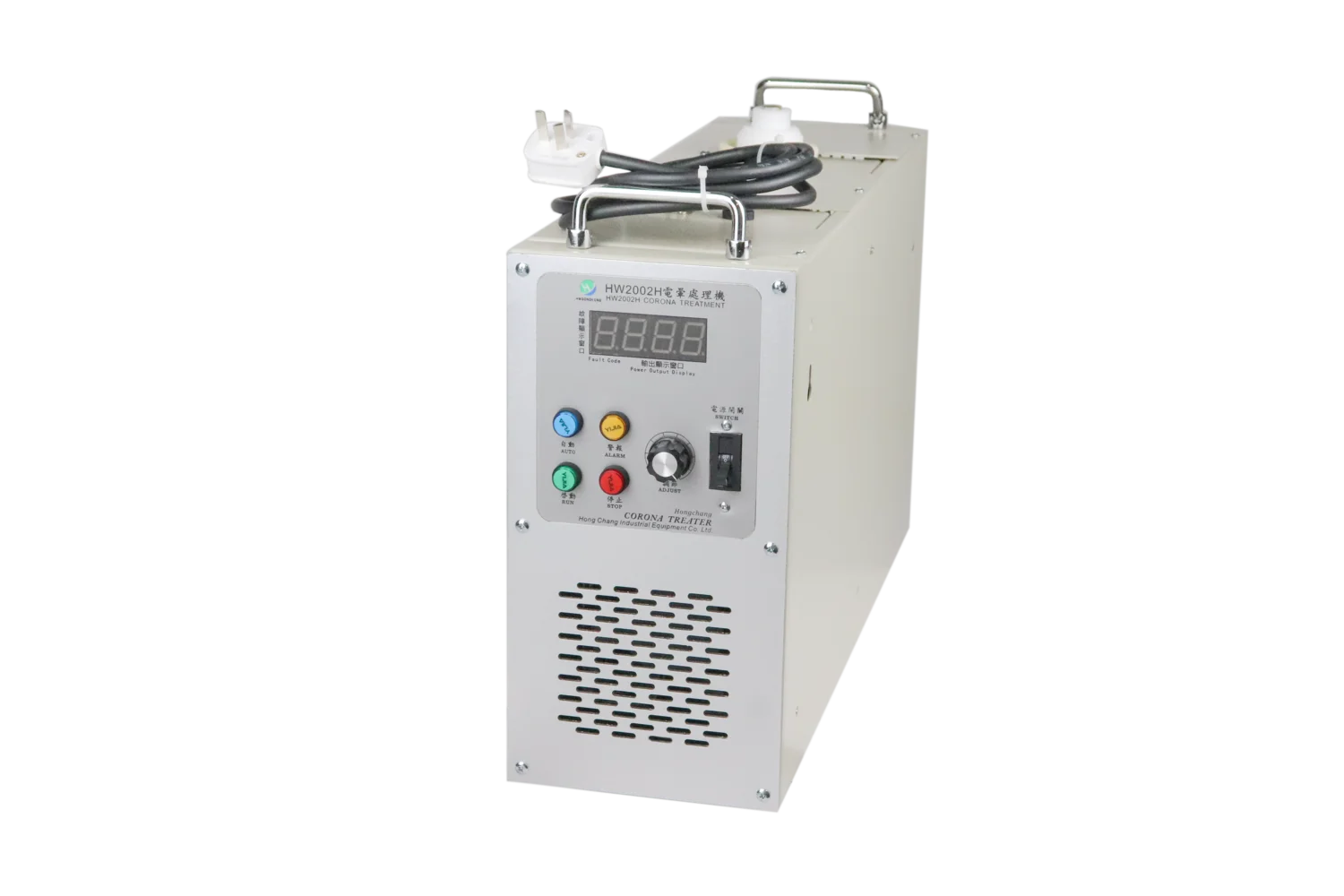 Dry Type Vertical Low Power 15KV Output 10-25HZ High Safety Easy Operation Digital Control 1000mm Processing Width Corona