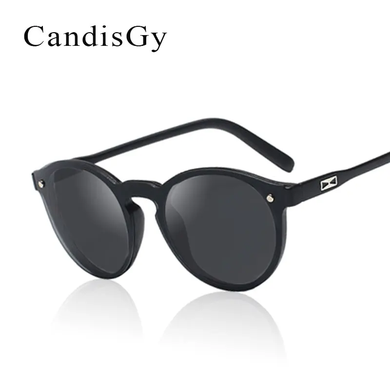 Round Women Mirror Hipster Sunglasses Fashion Brand Designer Lady Sun Glasses Eyewear Female Small Size