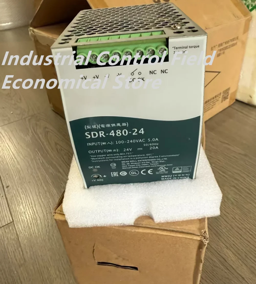

SDR-480-24 Блок питания направляющей 24В/480А/20А