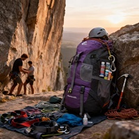 Hot Sale High Quality Brand FREE KNIGHT Classic Capacity 50L Outdoor Bag Women's Travel Camping Hiking Bag Men's Backpack