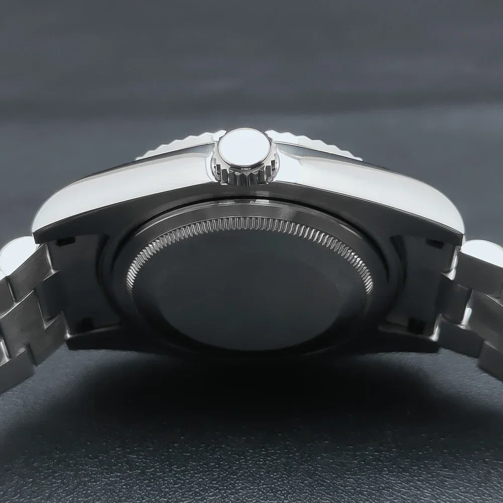 36MM/39MM Watch Case Fit NH34 NH35 NH36 ETA2824 2836 Movement Sapphire 100m Waterproof Presidential Bracelet Strap